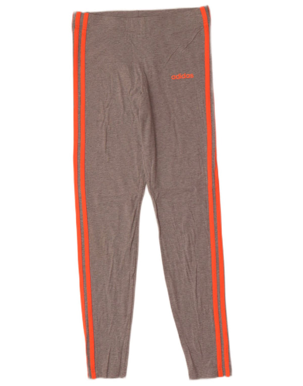 Leggings Adidas Menina 14-15 Anos Cinza Algodão