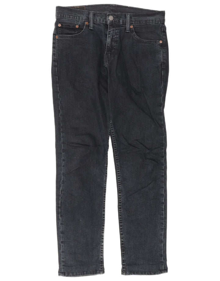Levi's Masculino 511 Slim Jeans W30 L30 Azul Marinho Algodão