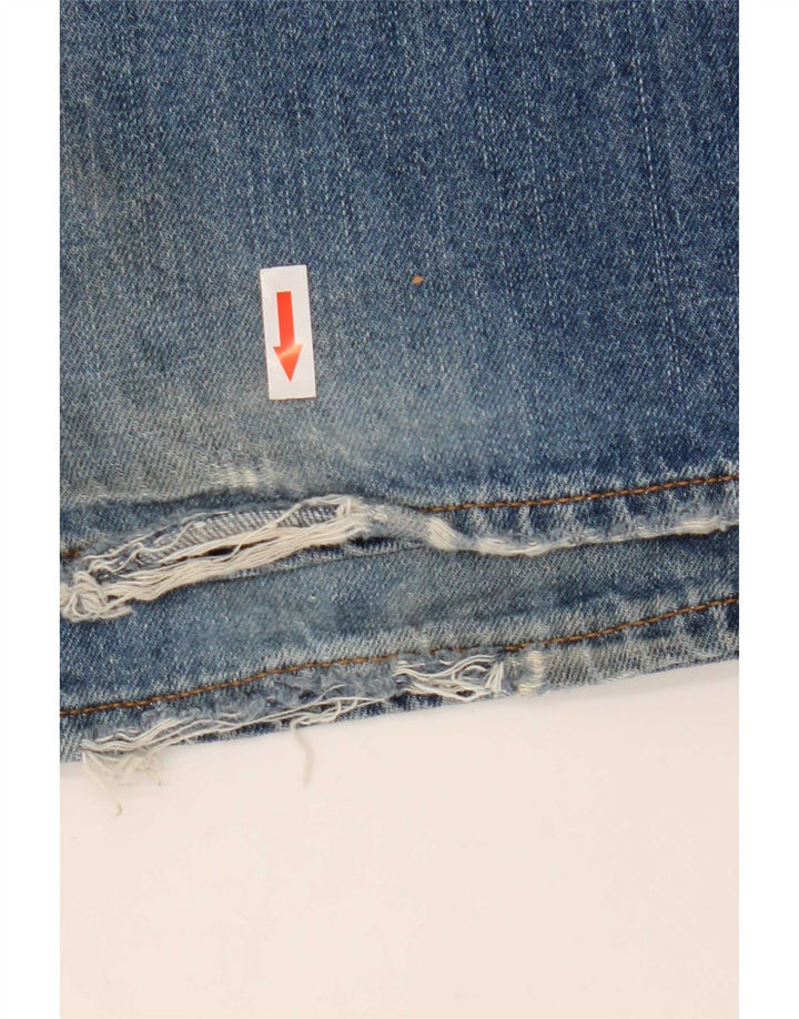 Calça jeans reta masculina Dockers W34 L34 azul algodão