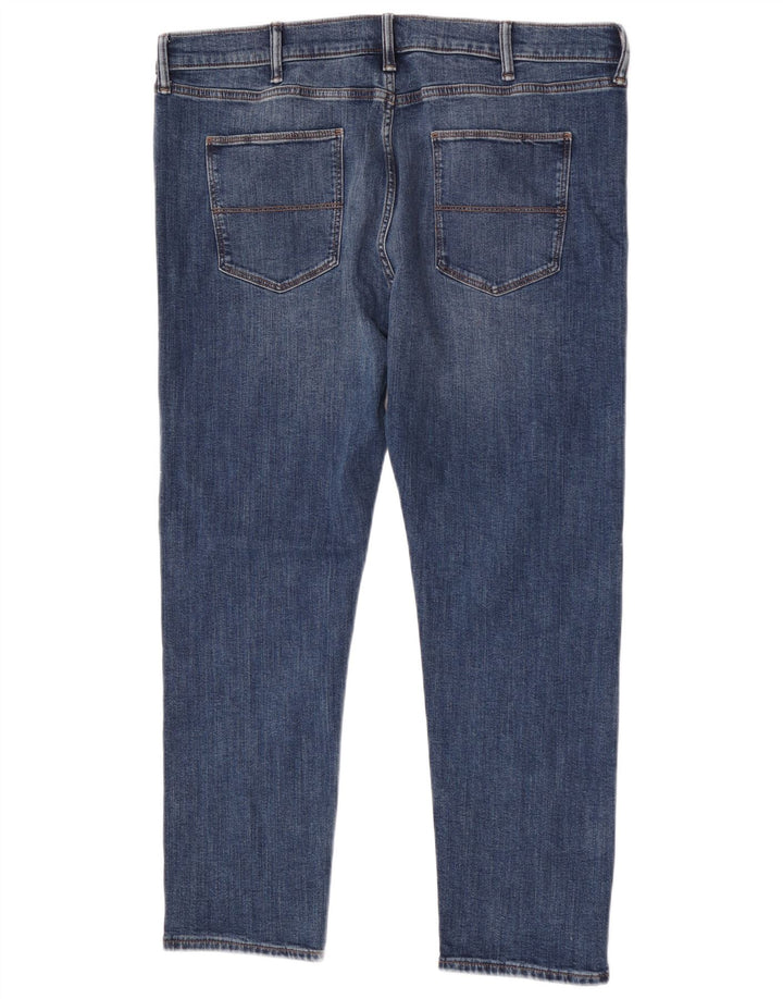 Marks & Spencer Mens Slim Jeans W38 L29 Azul Algodão