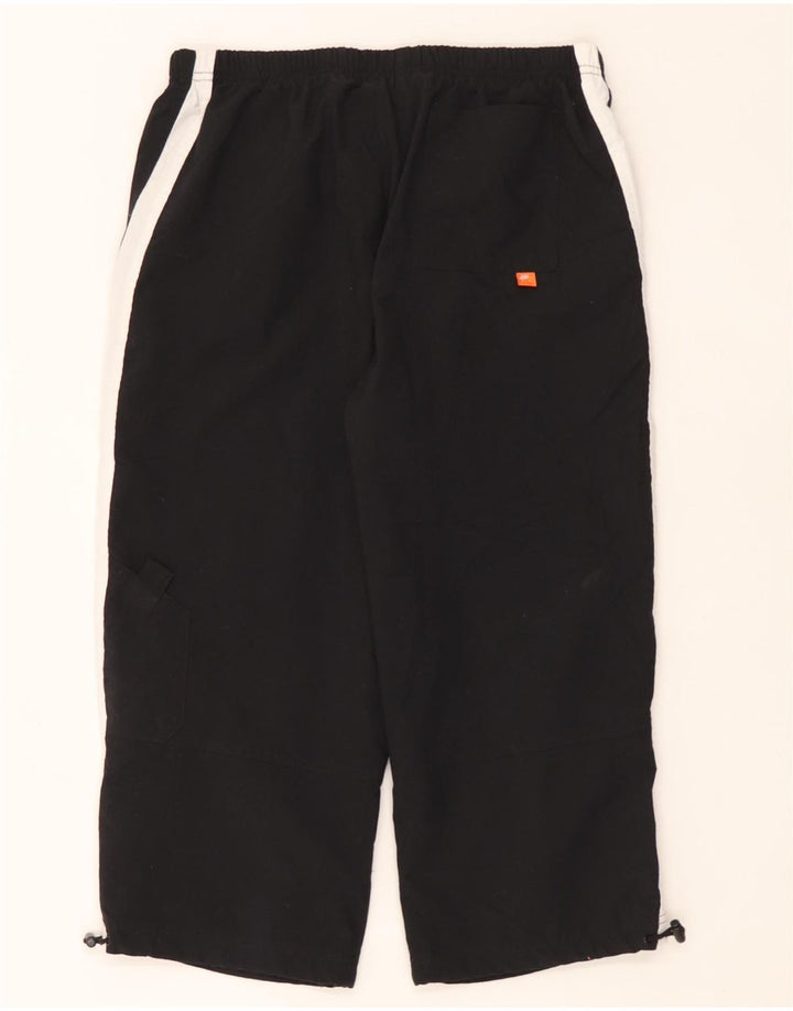Calça Capri Feminina Nike UK 10/12 Médio Preto Colorblock Poliéster