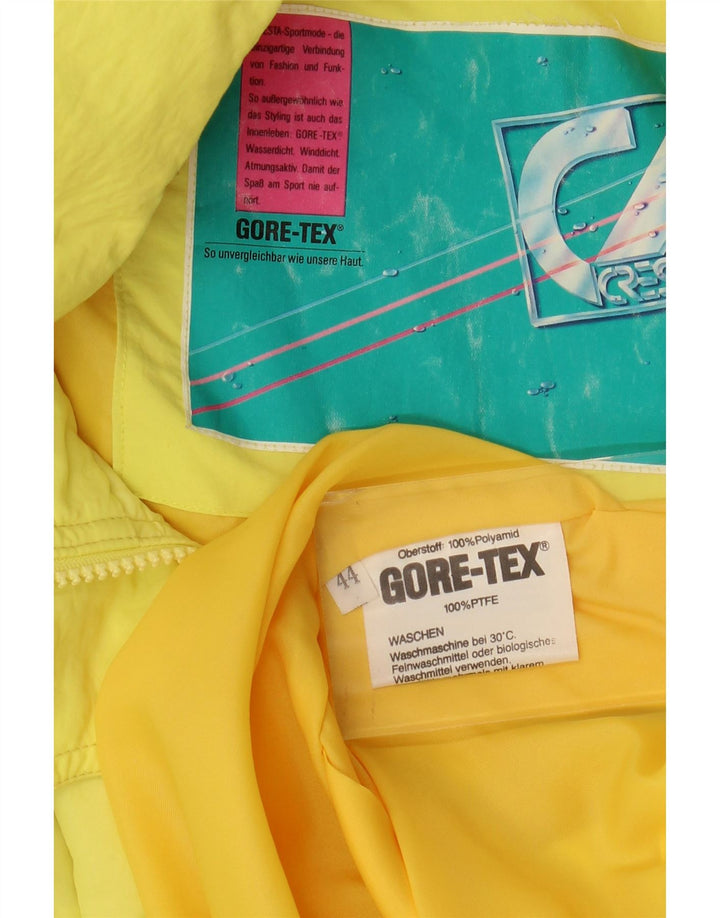 Jaqueta utilitária feminina Gore-Tex CRESTA EU 44 XL poliamida amarela