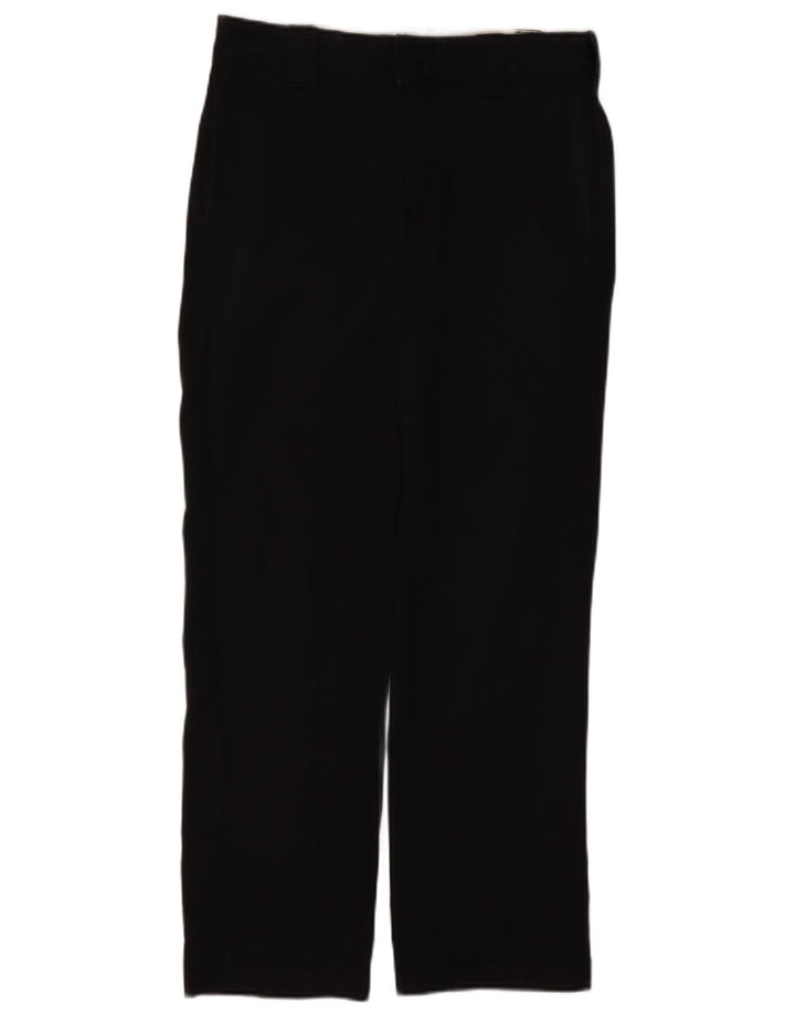 Calças Chino Masculinas Dickies Slim Straight W30 L32 Poliéster Preto