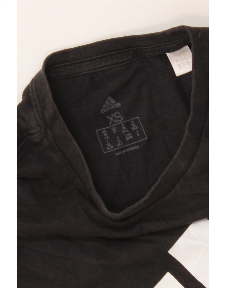 Camiseta Adidas Feminina Gráfica Top UK 4/6 XS Preto