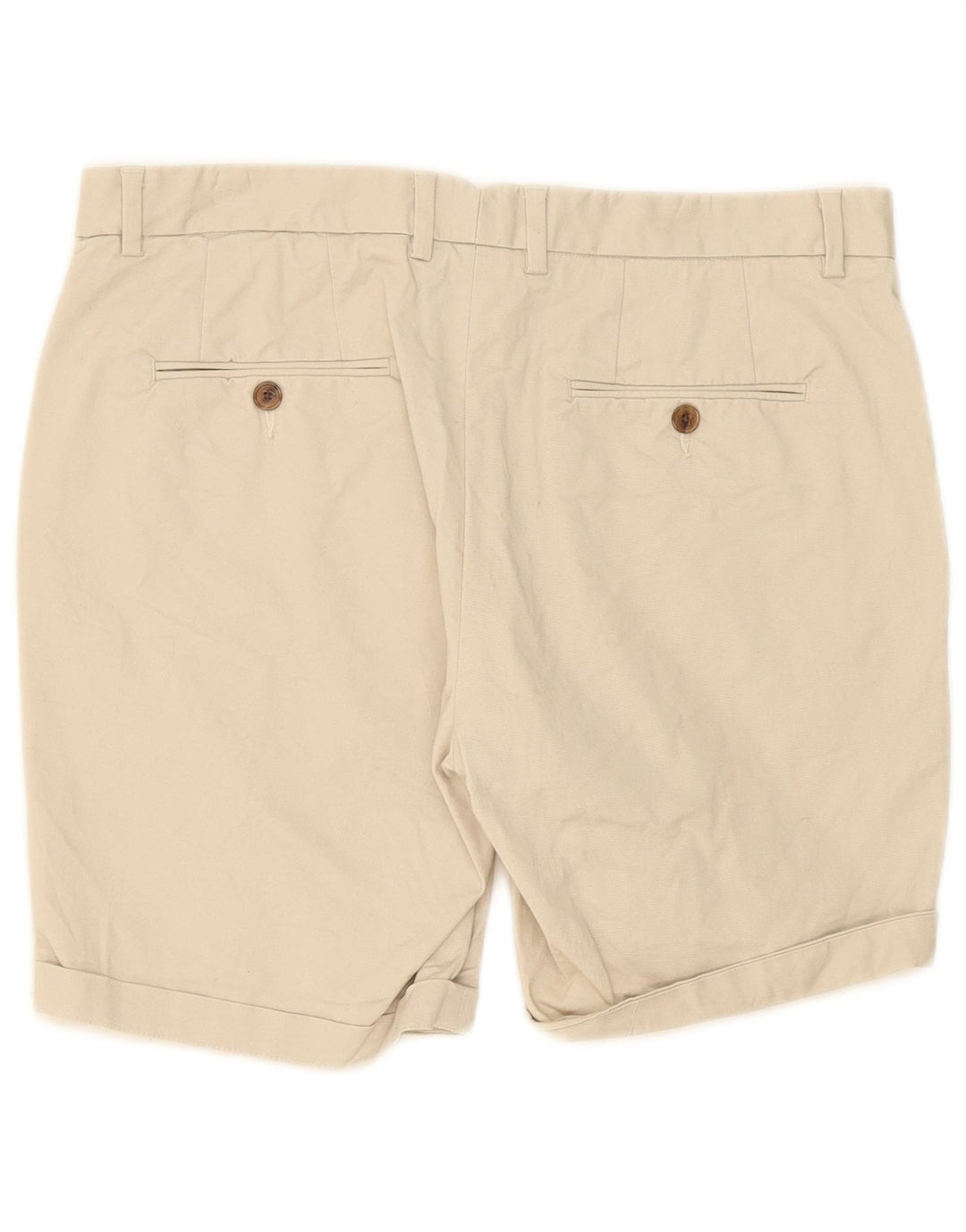 Shorts Chino Masculino Reiss W36 Grande Algodão Bege