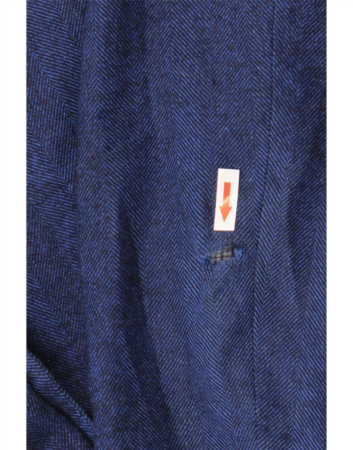 Jaqueta Blazer Masculina Marks & Spencer Tailored Fit Reino Unido 40 Grande Azul Marinho