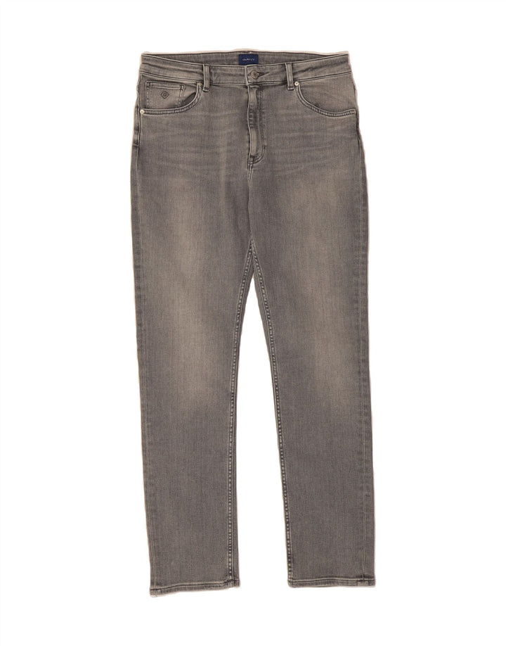 GANT Womens Slim Jeans W32 L32 Grey Cotton Vintage Gant and Second-Hand Gant from Messina Hembry 
