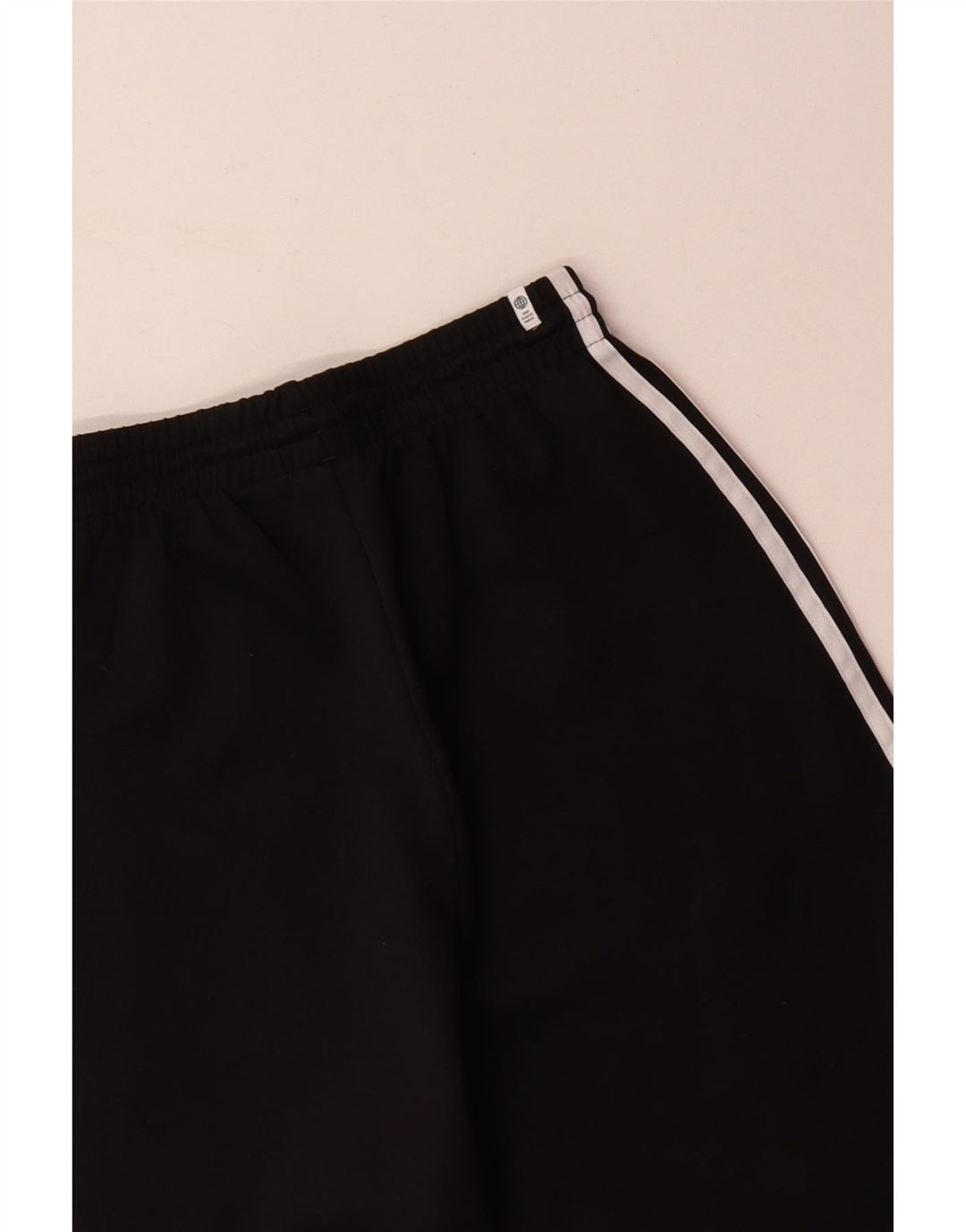 Calças de treino femininas ADIDAS UK 4 XS preto poliéster