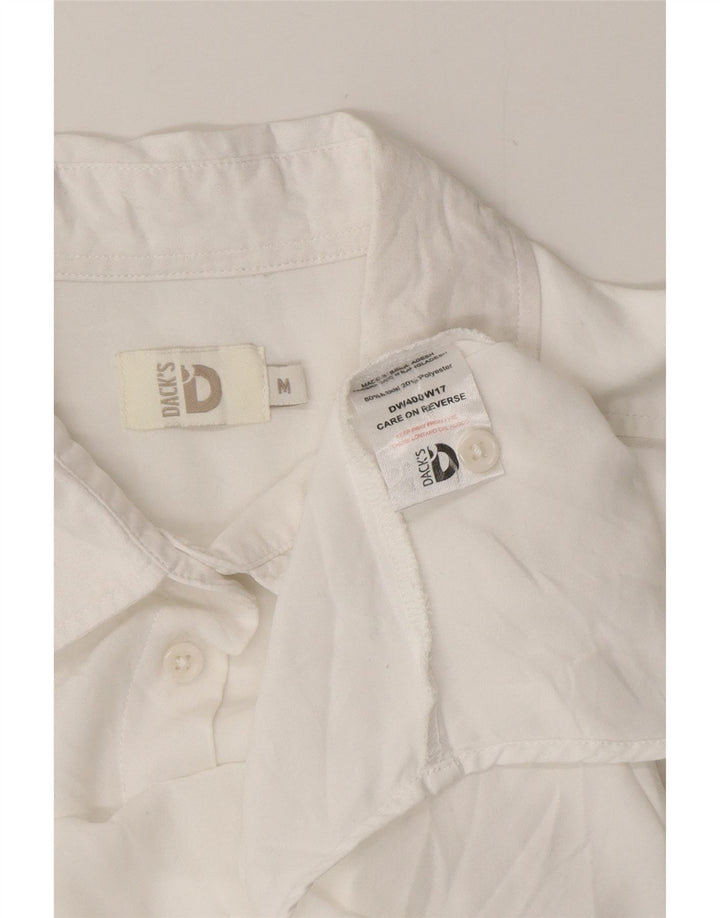 Camisa Feminina Dack's UK 14 Médio Branco Modal