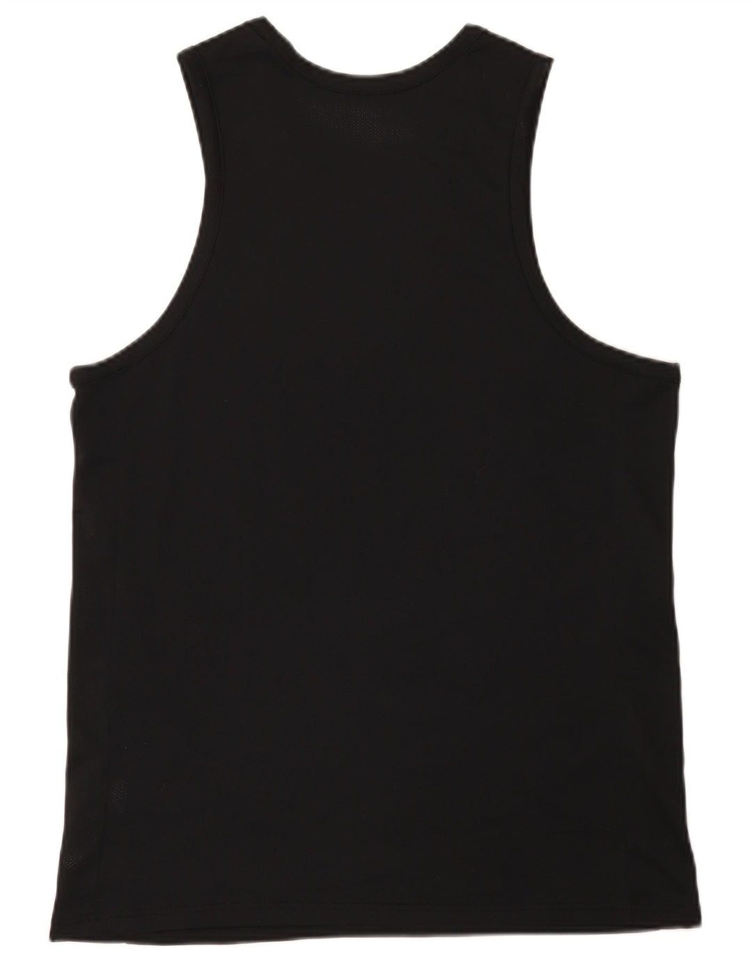 Colete gráfico Nike masculino Dri Fit Top médio preto poliéster