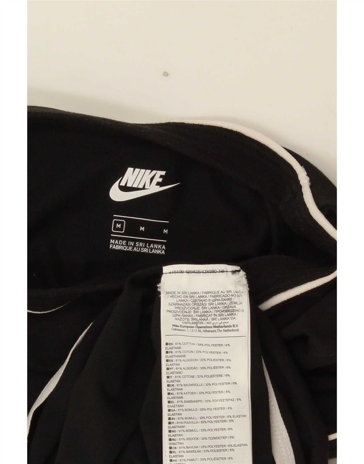 Body gráfico feminino Nike UK 12 médio algodão preto