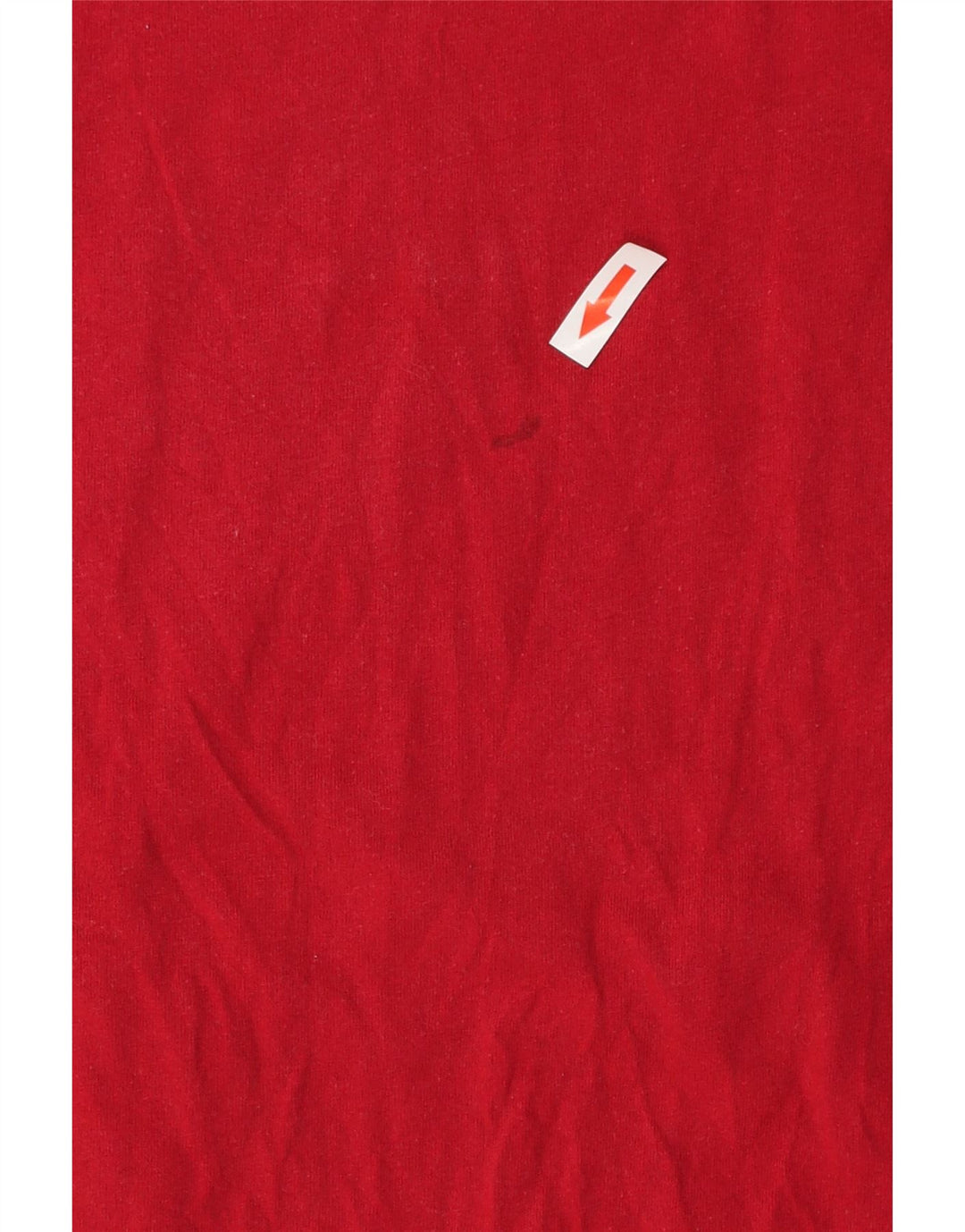 Camiseta masculina gráfica VANS Top médio algodão vermelho