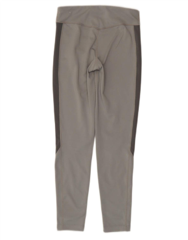 Leggings NIKE para meninas Dri Fit 10-11 anos cinza médio colorblock poliéster