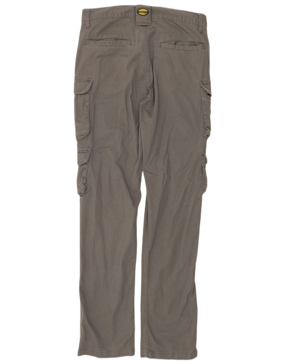 Calça cargo slim masculina DIADORA W32 L34 algodão cinza
