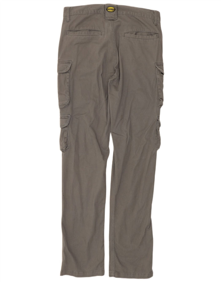 Calça cargo slim masculina DIADORA W32 L34 algodão cinza