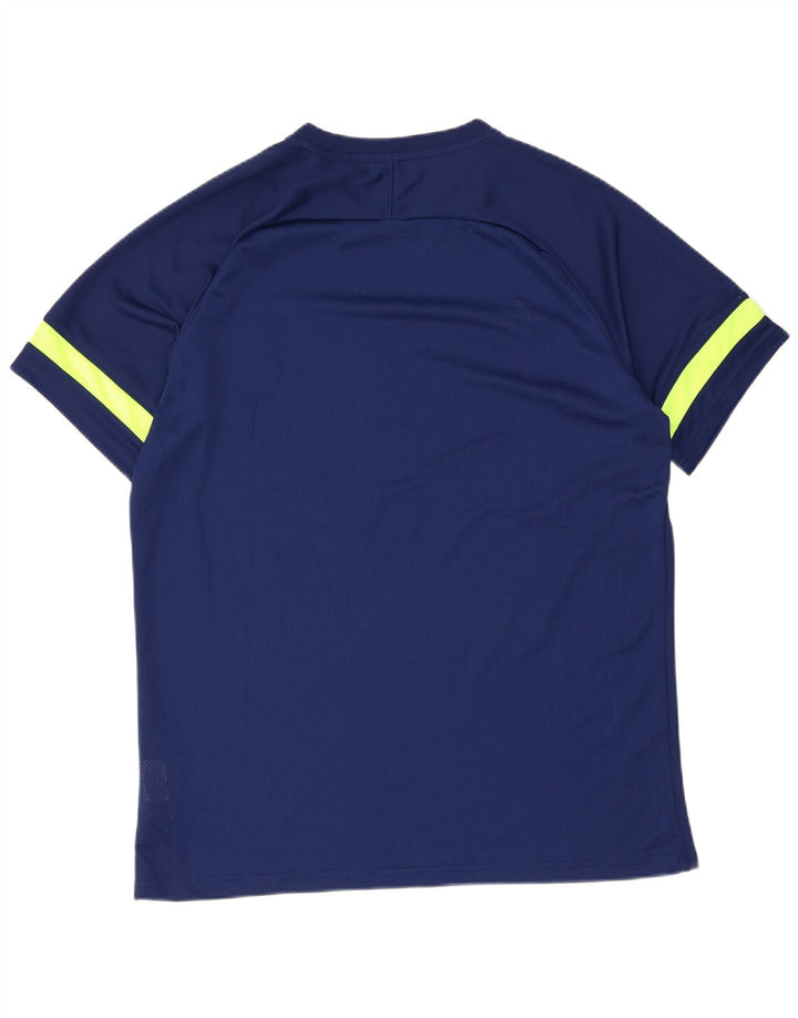 Camiseta Nike Masculina Dri Fit Top XL Azul Marinho Colourblock Poliéster