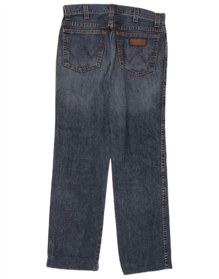Wrangler Masculino Texas Straight Jeans W32 L32 Azul