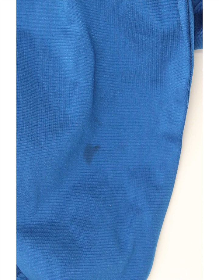 Adidas Mens Tracksuit Top Jacket UK 42/44 Grande Azul Poliéster