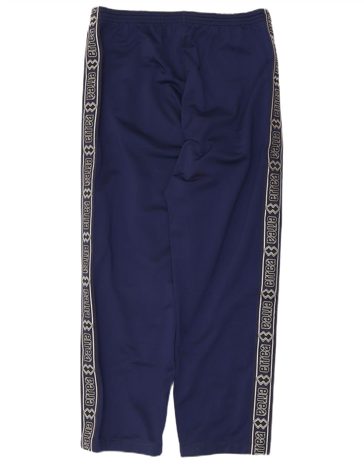 Calça de treino masculina Errea com estampa gráfica azul marinho médio poliéster