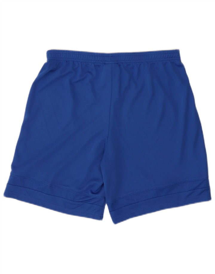 NIKE Masculino Dri Fit Sport Shorts Médio Azul Poliéster