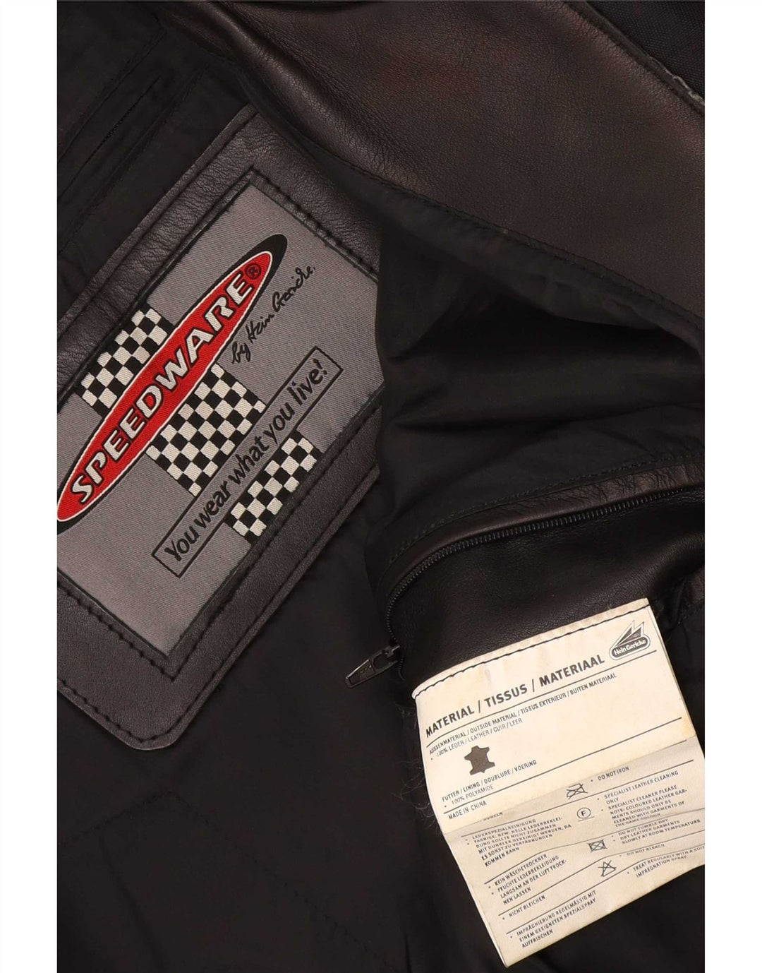 Jaqueta masculina de couro para motociclista Hein Gericke Reino Unido 38 bloco colorido preto médio