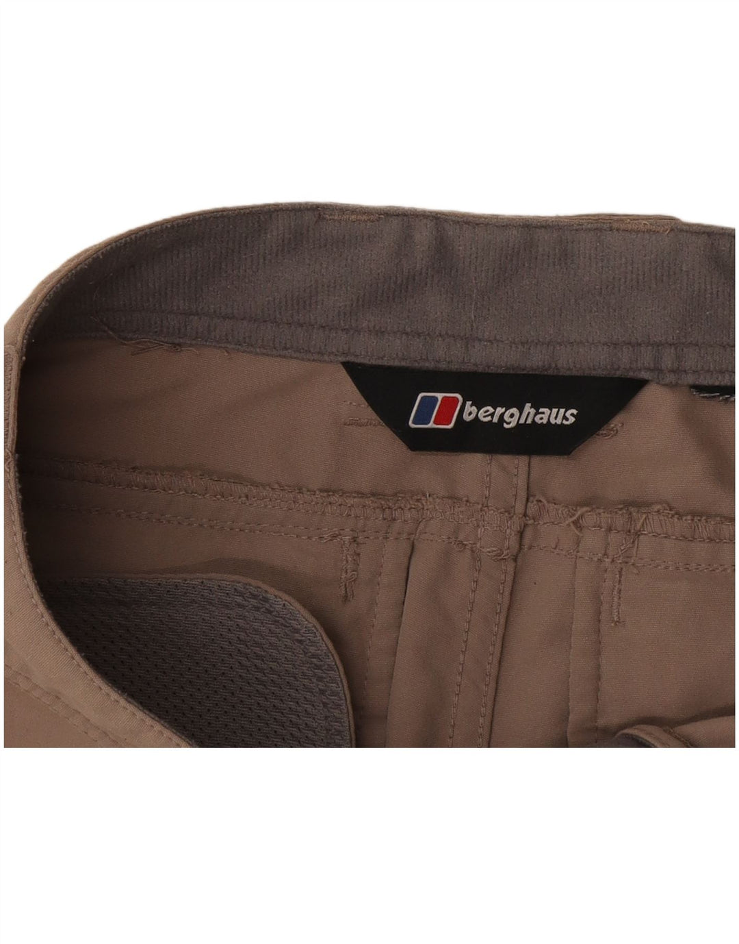 Shorts casual feminino Berghaus W30 cinza médio