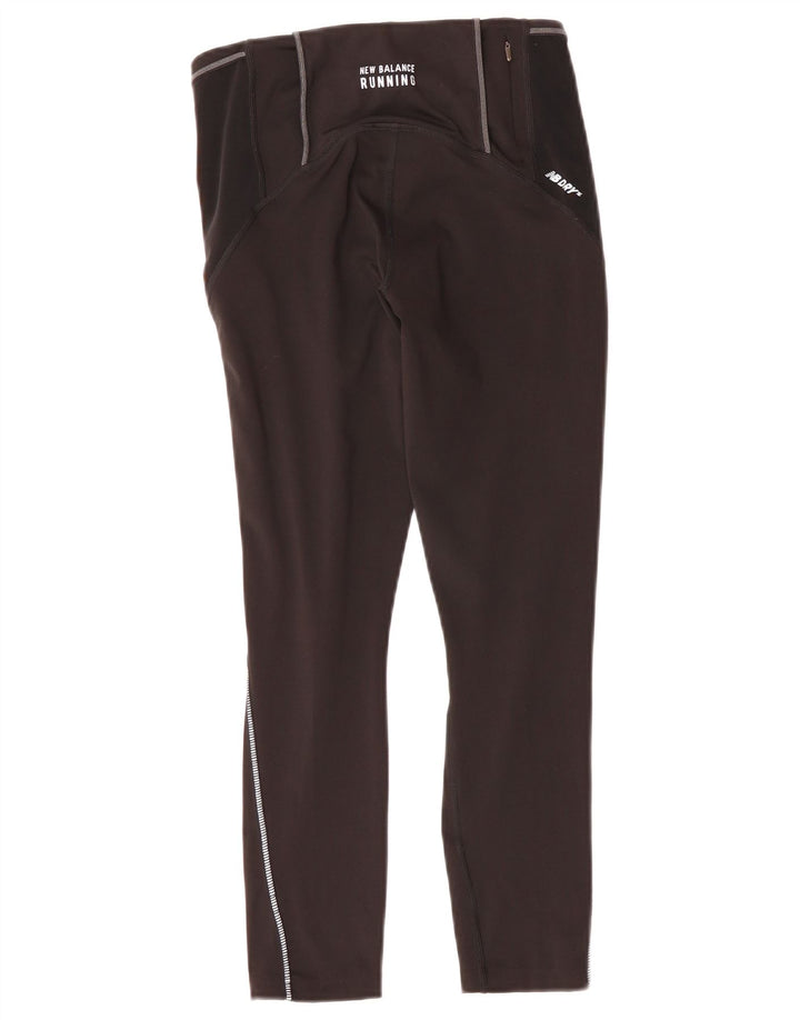 Leggings femininos NEW BALANCE Crop Graphic UK 4 XS Preto