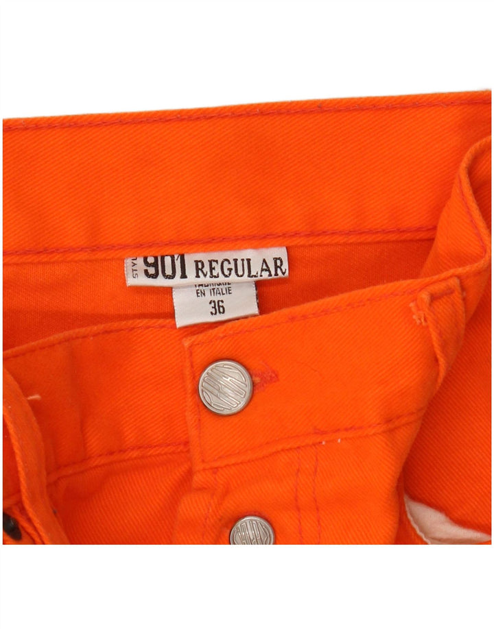 Replay Mens Casual Shorts W36 Grande Algodão Laranja