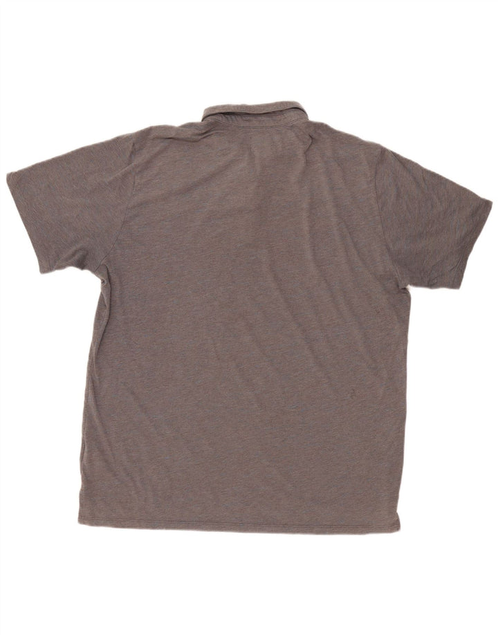 Camisa polo masculina HURLEY Dri Fit XL algodão cinza
