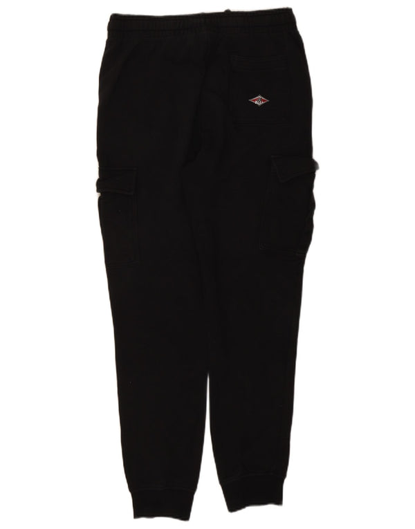 Calça de treino Bear Boys Cargo para corrida 15-16 anos algodão preto