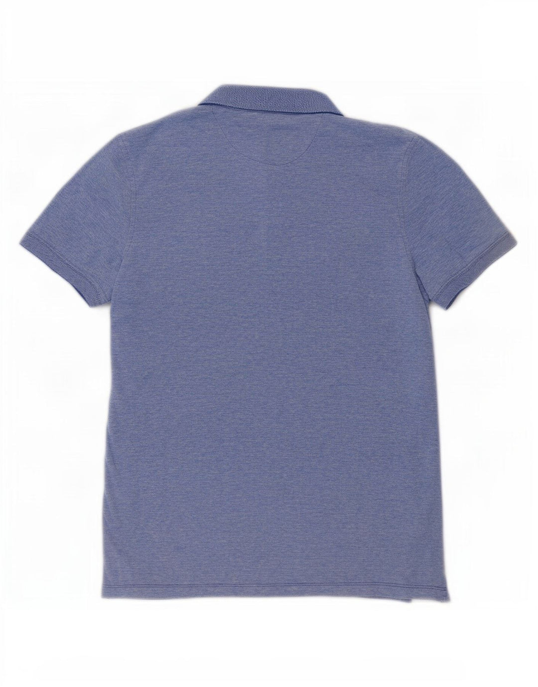 Camisa polo masculina Wrangler de algodão azul médio