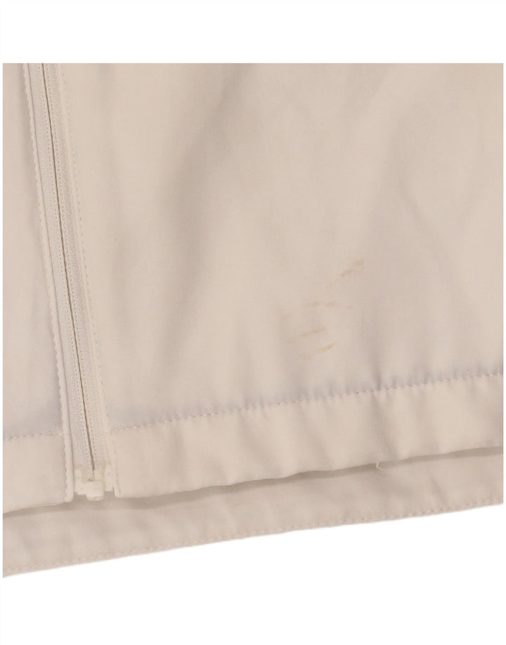 Jaqueta de chuva Nike Boys Dri Fit 13-14 anos XL branco colorblock poliéster
