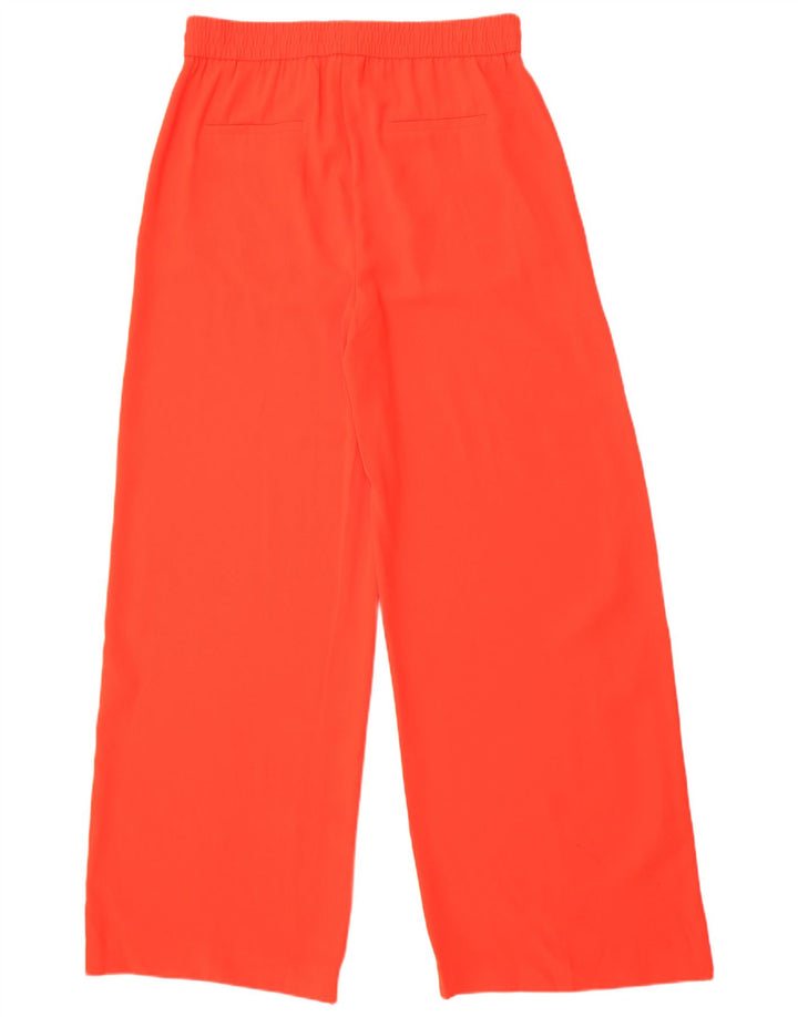 Calça de treino feminina Marks & Spencer Reino Unido 14 grande poliéster vermelho