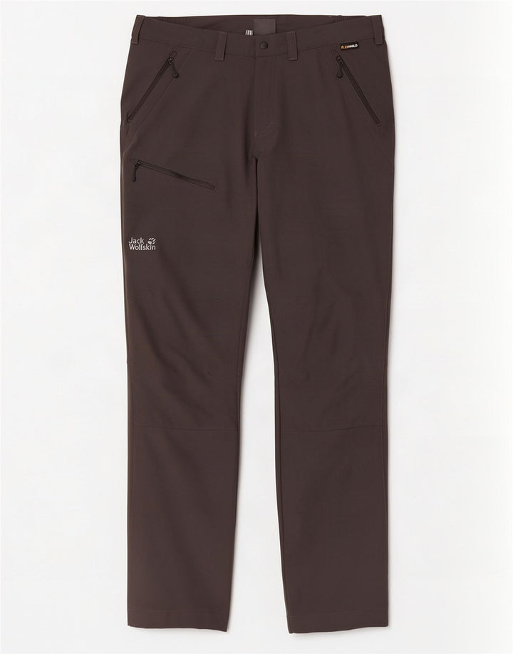 Calça cargo slim masculina Jack Wolfskin grande W35 L35 cinza poliamida