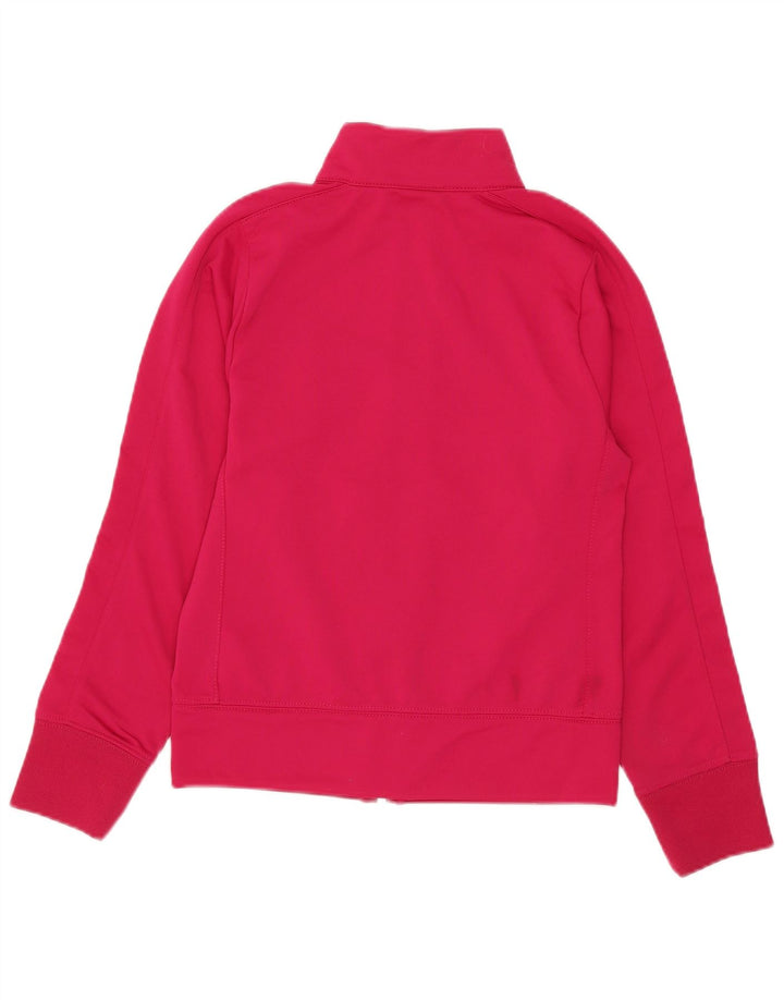 Jaqueta Nike Girls Tracksuit Top 8-9 Anos Pequeno Poliéster Rosa