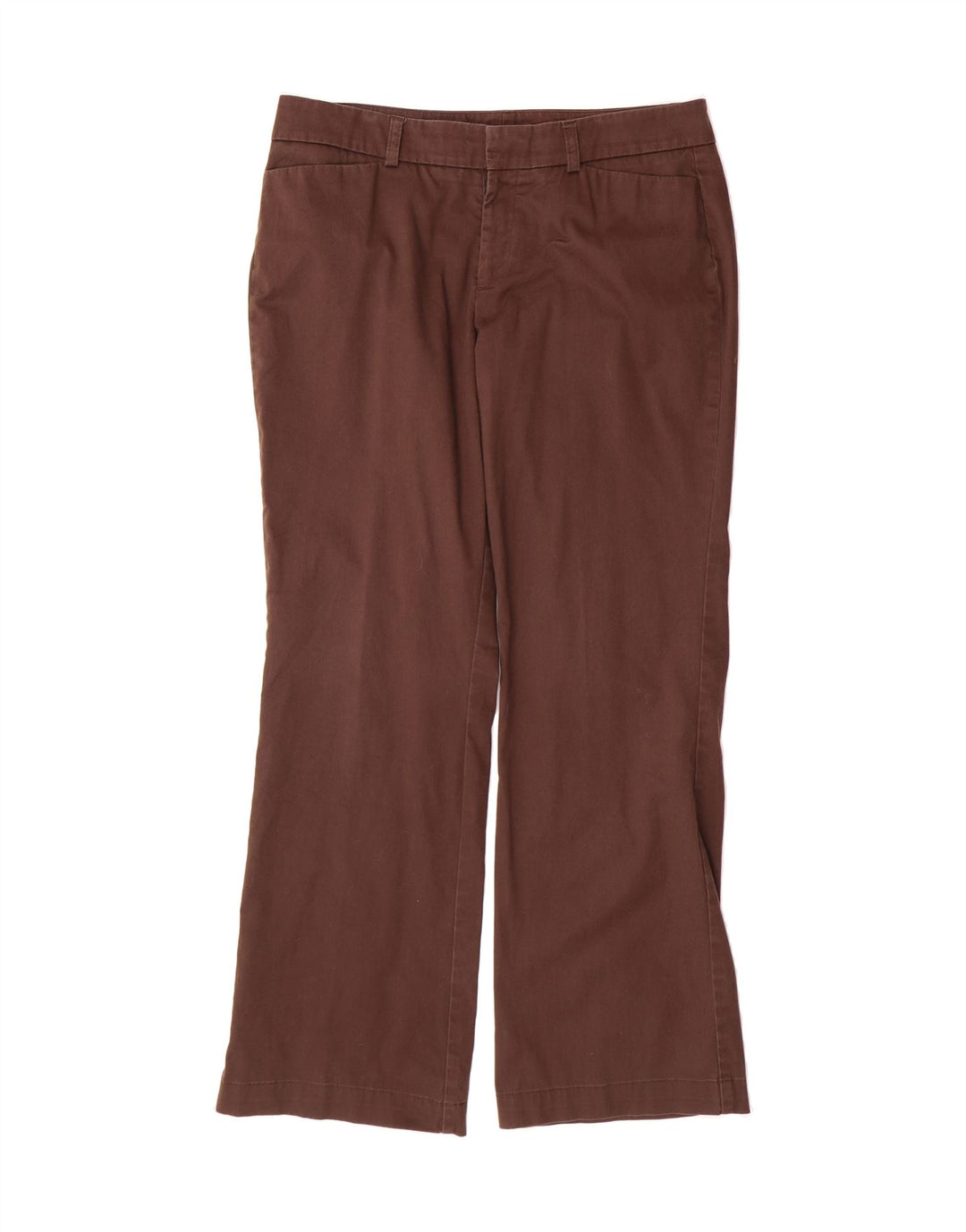 DOCKERS Womens Bootcut Casual Trousers US 14 XL W34 L31 Brown Cotton Vintage Dockers and Second-Hand Dockers from Messina Hembry 