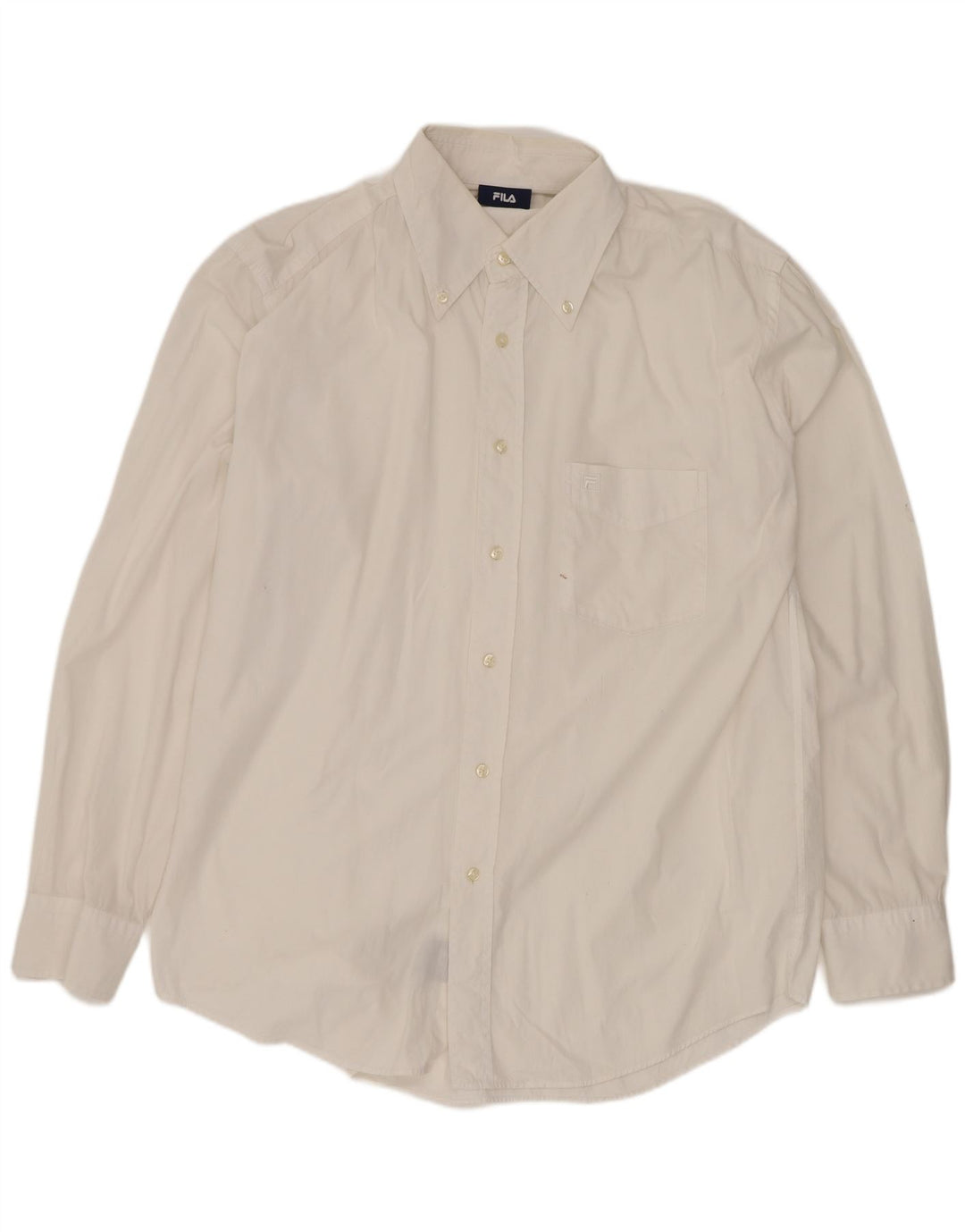 Camisa masculina Fila grande algodão branco