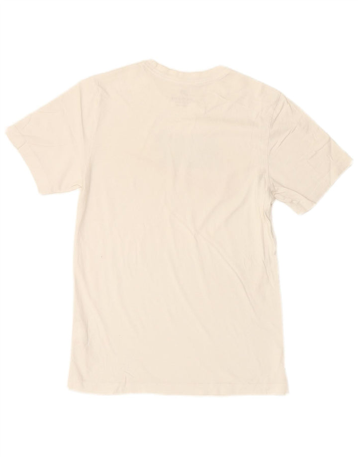 Camiseta gráfica masculina NIKE XS algodão branco