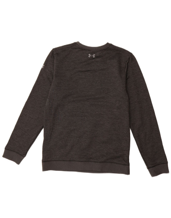 Suéter UNDER ARMOUR Boys Cold Gear 13-14 anos XL cinza
