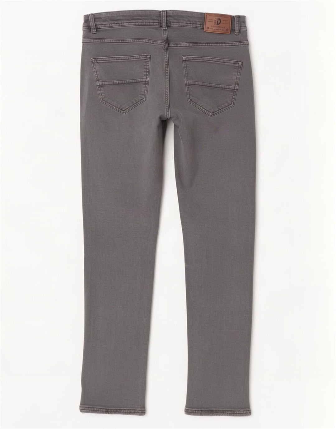 Dack's Mens Slim Jeans IT 52 XL W34 L31 Algodão Cinza