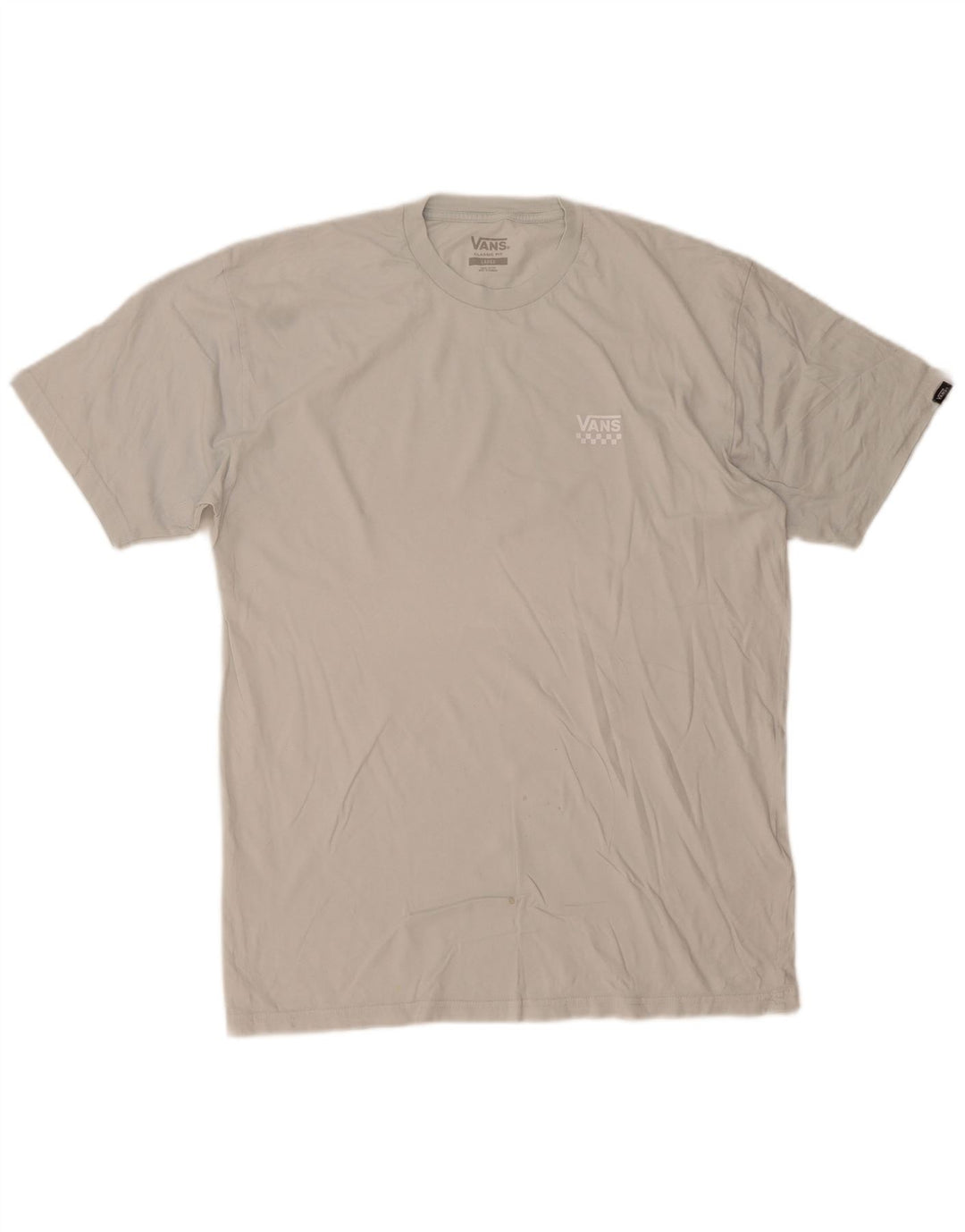 Camiseta VANS Masculina Classic Fit Top Grande Cinza