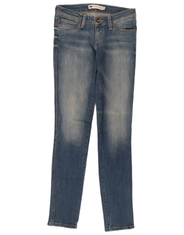 Calça jeans feminina Levi's Demi Curve cintura baixa W27 L32 azul