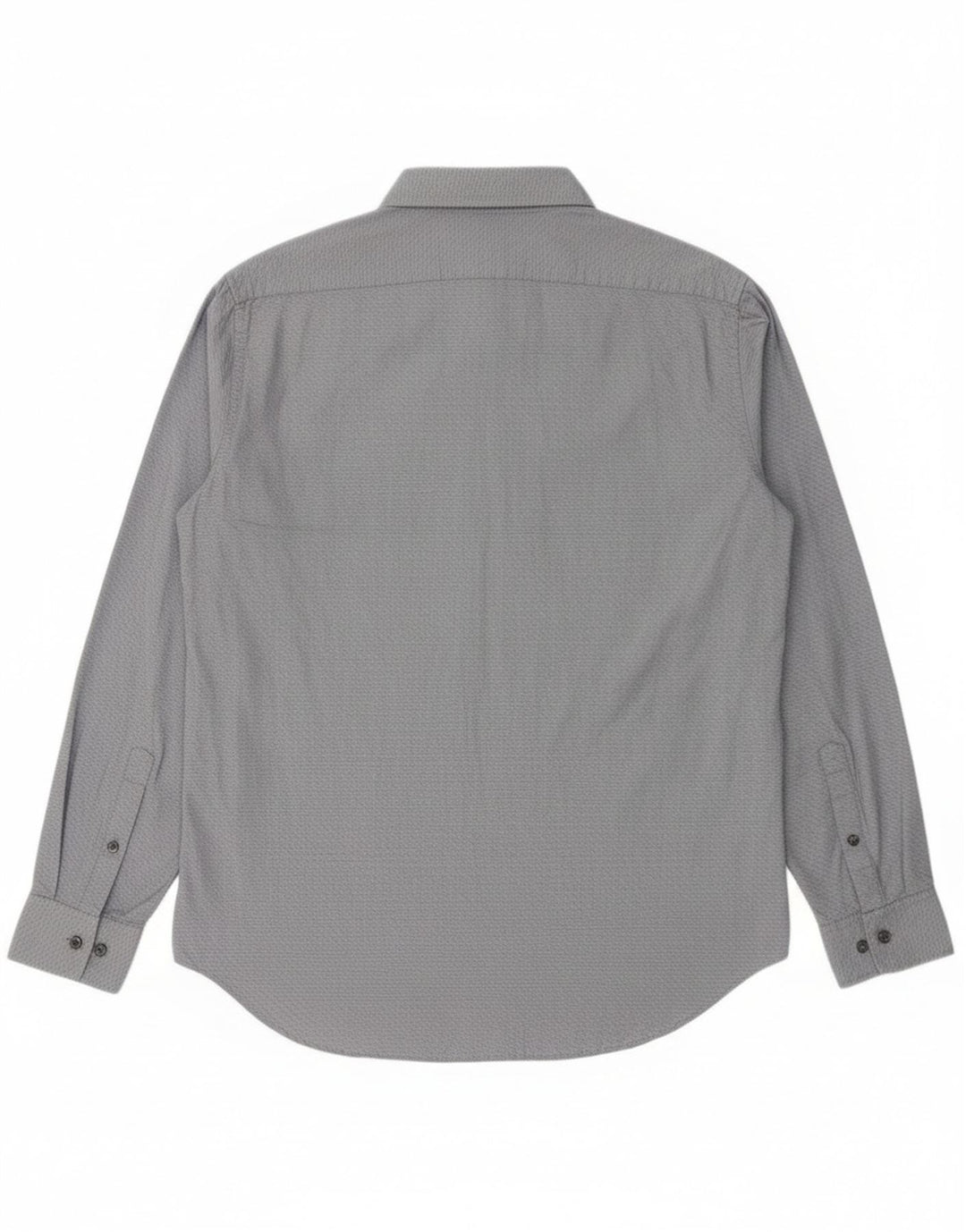 Camisa masculina Calvin Klein Slim Fit grande azul marinho geométrica