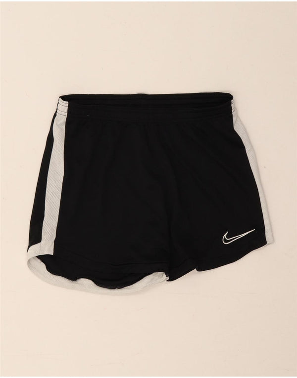 Shorts esportivos masculinos Nike pequenos pretos colorblock