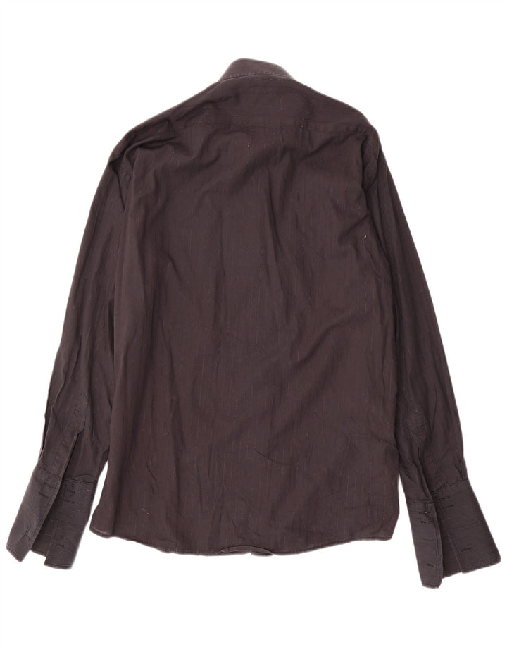 Camisa formal masculina PIERRE CARDIN tamanho 16 1/2 41 listra preta grande