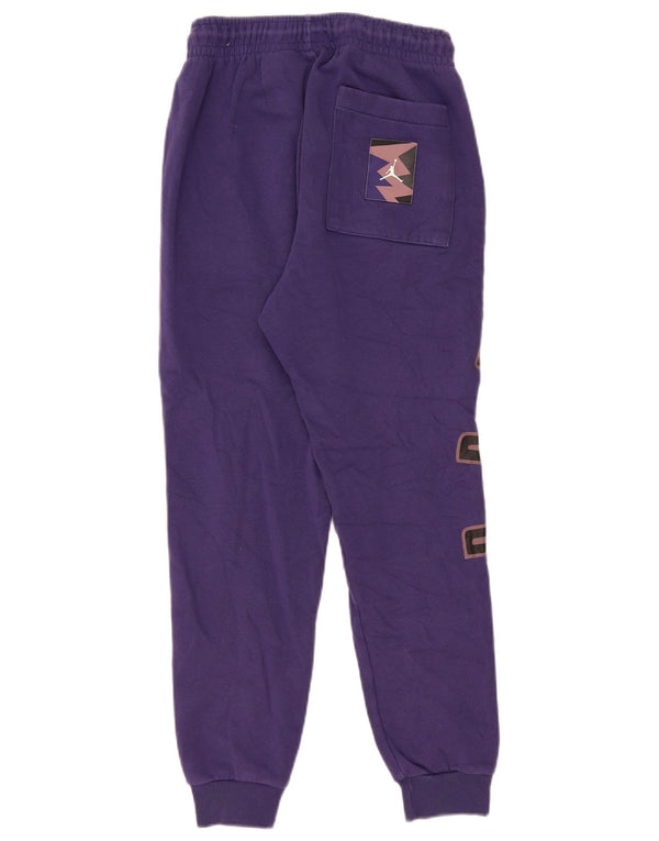 Jordan Mens Graphic Treino Calça Joggers XS Roxo Algodão