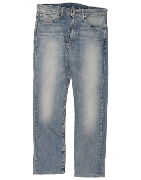 Jeans Levis 513 Slim Straight Masculino W34 L30 Azul