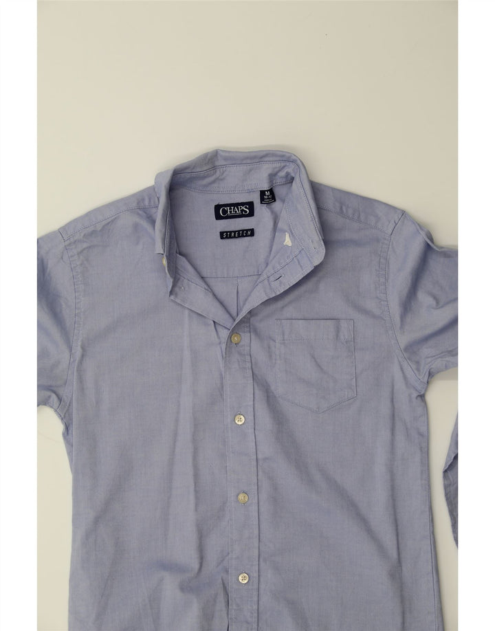 CHAPS Boys Shirt 10-11 Years Medium Blue Cotton Vintage Chaps and Second-Hand Chaps from Messina Hembry 