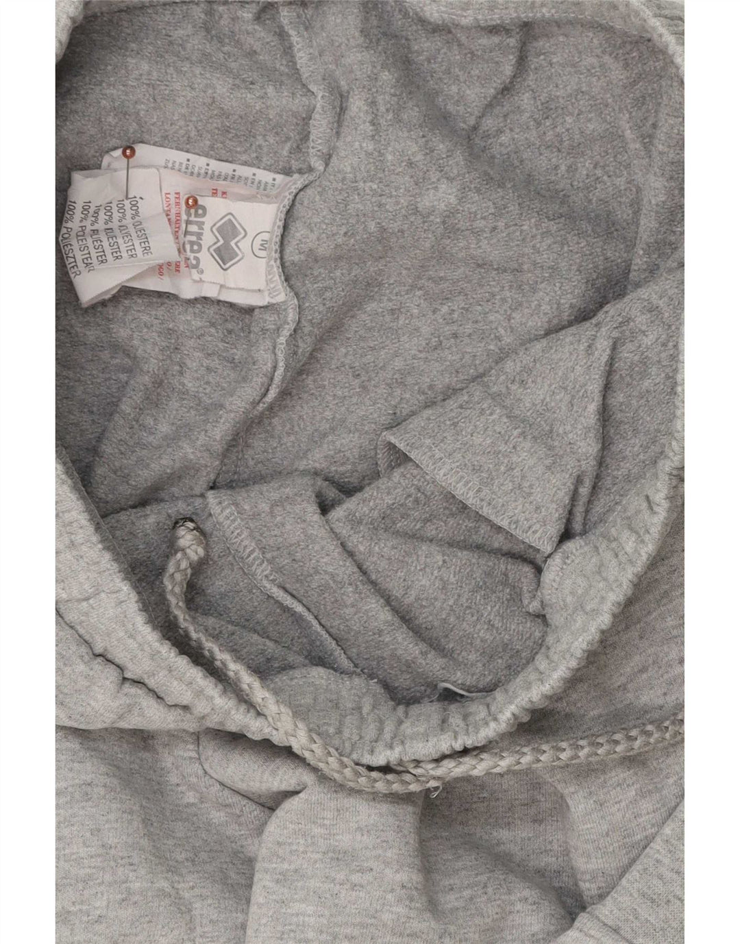 Calça de treino masculina Errea Joggers poliéster cinza médio