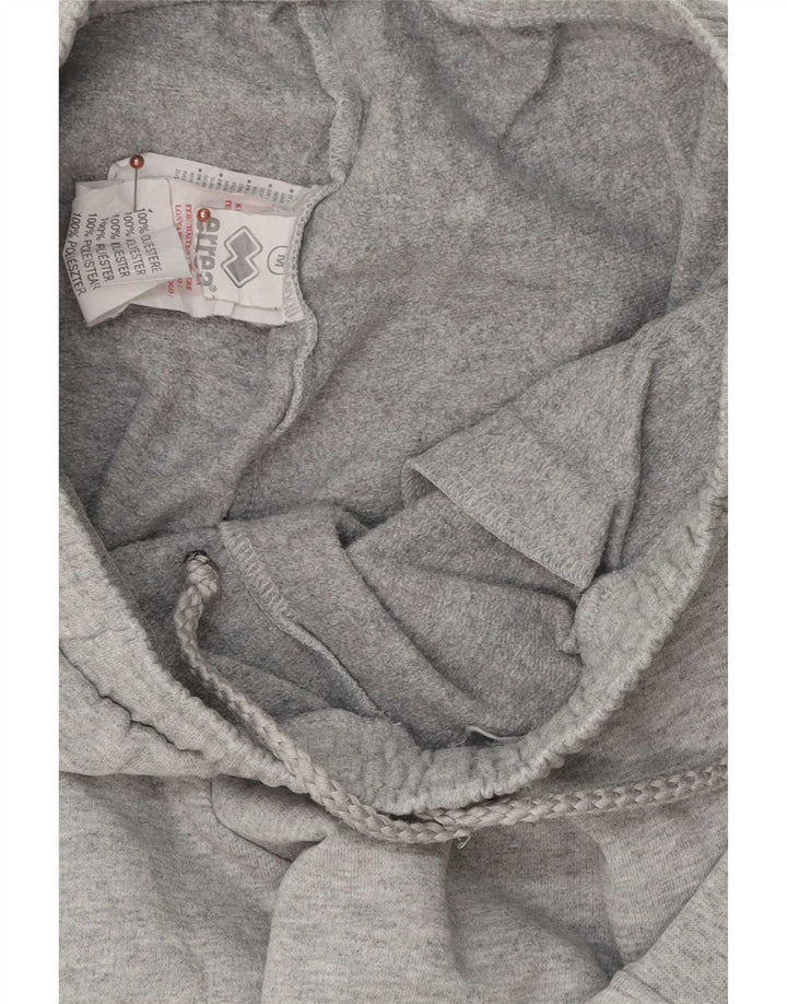 Calça de treino masculina Errea Joggers poliéster cinza médio
